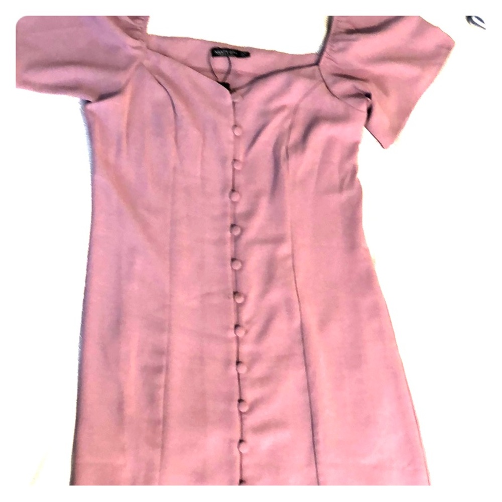 I was lost button down dress